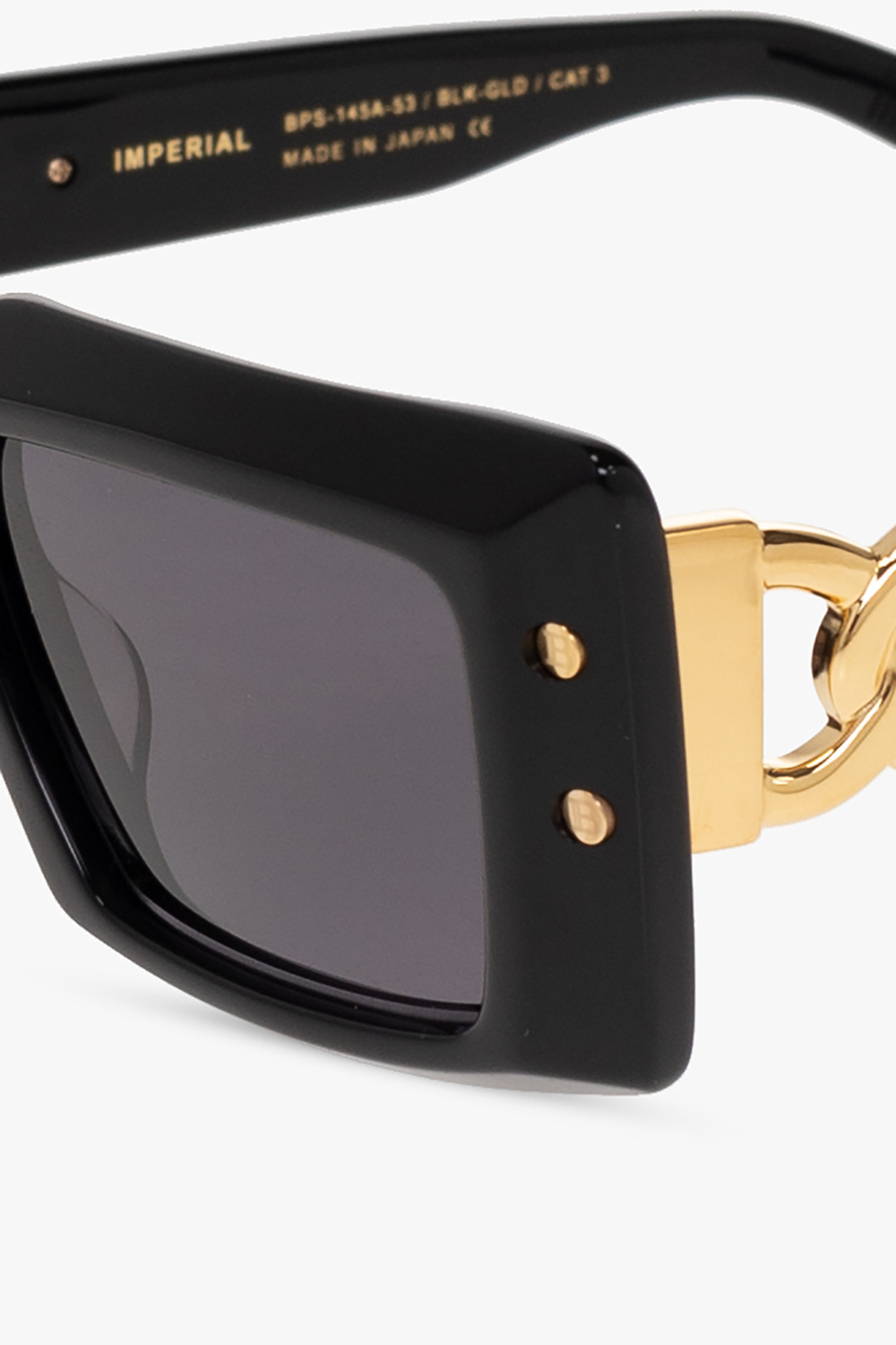 Black 'Imperial' sunglasses Balmain - Optics Quest Polarized